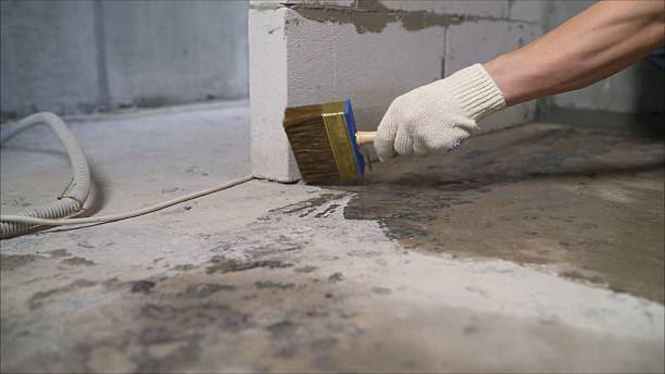 SJ Waterproofing Pros Waterproofing coverage map for Woodlawn, OH and surrounding area